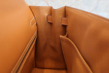 画像をギャラリービューアに読み込む, HERMES／エルメス ケリー32 ボックスカーフ ナチュラル □G刻印 ショルダーバッグ 800040008
