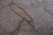 Load image into Gallery viewer, NINA RICCI Rhinestone Necklace Gold plated Gold Necklace 300010071
