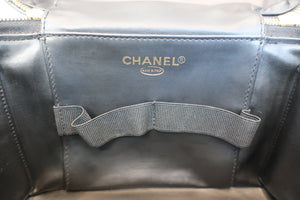 CHANEL/シャネル ココマーク2WAYバニティ キャビアスキン ブラック/ゴールド金具 ポーチ 600100232