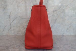 HERMES  GARDEN PARTY PM Negonda leather Capucine □Q Engraving Tote bag 700050258