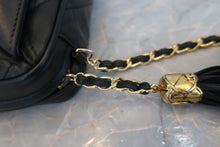 画像をギャラリービューアに読み込む, CHANEL/シャネル マトラッセフリンジチェーンショルダーバッグ ラムスキン ブラック/ゴールド金具 ショルダーバッグ 800010125
