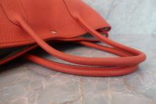 Load image into Gallery viewer, HERMES  GARDEN PARTY PM Negonda leather Capucine □Q Engraving Tote bag 700050258
