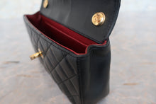 画像をギャラリービューアに読み込む, CHANEL/シャネル ミニマトラッセチェーンショルダーバッグ ラムスキン ブラック/ゴールド金具 ショルダーバッグ 700100179
