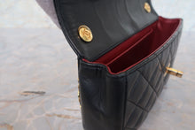 画像をギャラリービューアに読み込む, CHANEL/シャネル ミニマトラッセチェーンショルダーバッグ ラムスキン ブラック/ゴールド金具 ショルダーバッグ 700100179
