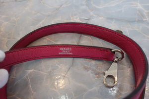 HERMES／エルメス ケリー28 オーストリッチ フューシャピンク □H刻印 ショルダーバッグ 700090215