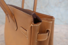 画像をギャラリービューアに読み込む, HERMES／エルメス バーキン30 ヴォーエプソン ナチュラル □K刻印 ハンドバッグ 800080063
