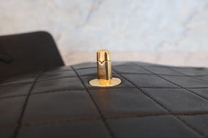 CHANEL/シャネル ミニマトラッセシングルフラップチェーンショルダーバッグ ラムスキン ブラック/ゴールド金具 ショルダーバッグ 700080108