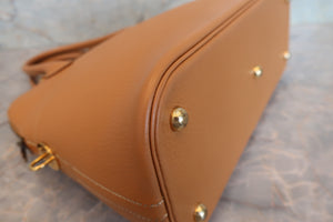 HERMES／エルメス ボリード31 アルデンヌ ナチュラル 〇Z刻印 ショルダーバッグ 700090150