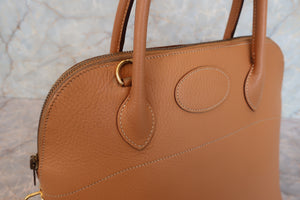 HERMES／エルメス ボリード31 アルデンヌ ナチュラル 〇Z刻印 ショルダーバッグ 700090150