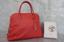 画像をギャラリービューアに読み込む, HERMES／エルメス ボリードリラックス35 ヴォーシッキム サンギーヌ T刻印 ハンドバッグ 800070018
