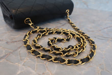 画像をギャラリービューアに読み込む, CHANEL/シャネル ミニマトラッセチェーンショルダーバッグ ラムスキン ブラック/ゴールド金具 ショルダーバッグ 800010076
