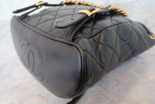 画像をギャラリービューアに読み込む, CHANEL/シャネル マトラッセチェーンリュック ラムスキン ブラック/ゴールド金具 リュック 700100234
