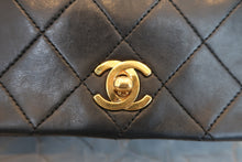 画像をギャラリービューアに読み込む, CHANEL/シャネル ミニマトラッセチェーンショルダーバッグ ラムスキン ブラック/ゴールド金具 ショルダーバッグ 800010076
