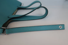 將圖片載入圖庫檢視器 HERMES／エルメス ピコタンロックＭＭ トリヨンクレマンス ブルーアトール T刻印 ハンドバッグ 800090228
