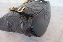 画像をギャラリービューアに読み込む, CHANEL/シャネル マトラッセチェーンリュック ラムスキン ブラック/ゴールド金具 リュック 700100234
