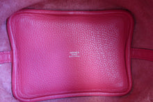 將圖片載入圖庫檢視器 HERMES／エルメス ピコタンロックＰＭ トリヨンクレマンス ローズエクストリーム A刻印 ハンドバッグ 700050175

