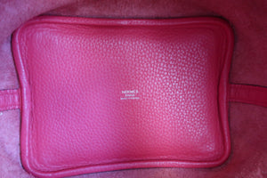HERMES／エルメス ピコタンロックＰＭ トリヨンクレマンス ローズエクストリーム A刻印 ハンドバッグ 700050175