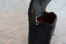 画像をギャラリービューアに読み込む, CHANEL/シャネル ミニマトラッセチェーンショルダーバッグ ラムスキン ブラック/ゴールド金具 ショルダーバッグ 800010076
