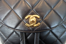 画像をギャラリービューアに読み込む, CHANEL/シャネル マトラッセチェーンリュック ラムスキン ブラック/ゴールド金具 リュック 700100234
