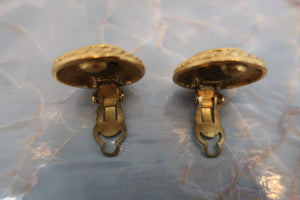 CHANEL CC mark earring Gold plate Gold Earring 600030087