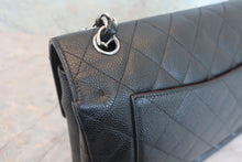将图片加载到图库查看器，CHANEL/香奈儿 中号CF 双盖 双链 肩背包 荔枝皮 Black/Silver hadware(黑色/银色金属) 肩背包 800020244
