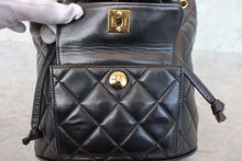 画像をギャラリービューアに読み込む, CHANEL/シャネル マトラッセチェーンリュック ラムスキン ブラック/ゴールド金具 リュック 700100234
