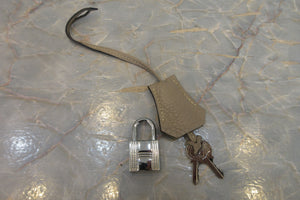 HERMES／エルメス バーキン25 トゴ トゥルティエールグレー □O刻印 ハンドバッグ 700040018