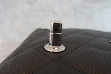 将图片加载到图库查看器，CHANEL/香奈儿 中号CF 双盖 双链 肩背包 荔枝皮 Black/Silver hadware(黑色/银色金属) 肩背包 800020244
