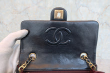 画像をギャラリービューアに読み込む, CHANEL/シャネル ミニマトラッセシングルフラップチェーンショルダーバッグ ラムスキン ブラック/ゴールド金具 ショルダーバッグ 800050001
