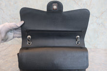将图片加载到图库查看器，CHANEL/香奈儿 中号CF 双盖 双链 肩背包 荔枝皮 Black/Silver hadware(黑色/银色金属) 肩背包 800020244
