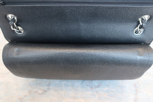 将图片加载到图库查看器，CHANEL/香奈儿 中号CF 双盖 双链 肩背包 荔枝皮 Black/Silver hadware(黑色/银色金属) 肩背包 800020244
