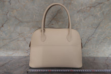 Load image into Gallery viewer, HERMES／BOLIDE 27 Epsom leather Craie A Engraving Hand bag 700120084

