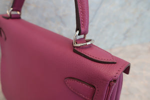 HERMES／エルメス ケリー28 シェーブル トスカ □H刻印 ハンドバッグ 700060232