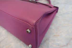 HERMES／エルメス ケリー28 シェーブル トスカ □H刻印 ハンドバッグ 700060232