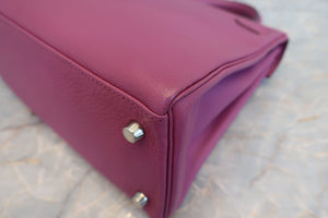 HERMES／エルメス ケリー28 シェーブル トスカ □H刻印 ハンドバッグ 700060232