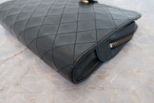 画像をギャラリービューアに読み込む, CHANEL/シャネル マトラッセチェーンショルダーバッグ ラムスキン ブラック/ゴールド金具 ショルダーバッグ 700100243
