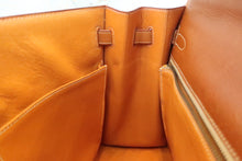 Load image into Gallery viewer, HERMES KELLY 35 Graine Lisse leather Brown 〇D Engraving Hand bag 600070068
