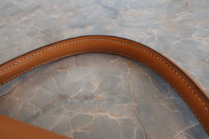 HERMES／エルメス ケリー32 ボックスカーフ ナチュラル/マットシルバー金具 □C刻印 ショルダーバッグ 700090149