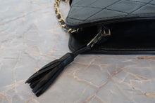 画像をギャラリービューアに読み込む, CHANEL/シャネル マトラッセチェーンショルダーバッグ ラムスキン ブラック/ゴールド金具 ショルダーバッグ 700100243
