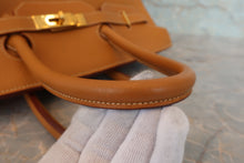 Load image into Gallery viewer, HERMES BIRKIN 35 Ardennes leather Natural □B Engraving Hand bag 800070026
