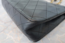 画像をギャラリービューアに読み込む, CHANEL/シャネル マトラッセチェーンショルダーバッグ ラムスキン ブラック/ゴールド金具 ショルダーバッグ 800010114
