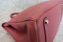 Load image into Gallery viewer, HERMES BIRKIN 35 Clemence leather Bois de rose Hand bag 700120083
