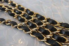画像をギャラリービューアに読み込む, CHANEL/シャネル マトラッセチェーンショルダーバッグ ラムスキン ブラック/ゴールド金具 ショルダーバッグ 800010114
