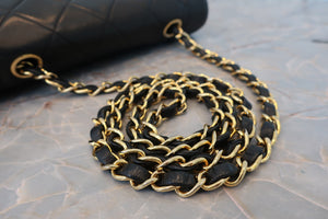 CHANEL/シャネル ダイアナマトラッセチェーンショルダーバッグ ラムスキン ブラック/ゴールド金具 ショルダーバッグ 700090188