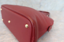 Load image into Gallery viewer, HERMES／BOLIDE 31 Clemence leather Rouge H □I Engraving Shoulder bag 600070093
