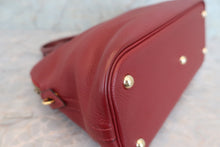 Load image into Gallery viewer, HERMES／BOLIDE 31 Clemence leather Rouge H □I Engraving Shoulder bag 600070093
