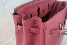 Load image into Gallery viewer, HERMES BIRKIN 35 Clemence leather Bois de rose Hand bag 700120083
