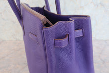 Load image into Gallery viewer, HERMES BIRKIN 35 Togo leather Ultraviolet □N Engraving Hand bag 800070074
