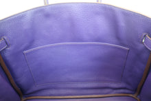 Load image into Gallery viewer, HERMES BIRKIN 35 Togo leather Ultraviolet □N Engraving Hand bag 800070074

