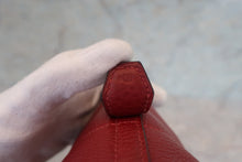 Load image into Gallery viewer, HERMES／BOLIDE 31 Clemence leather Rouge H □I Engraving Shoulder bag 600070093
